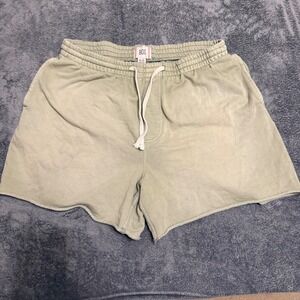 BDG Mens Sweat Shorts Light Green